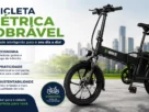 Bicicleta elétrica dobrável
