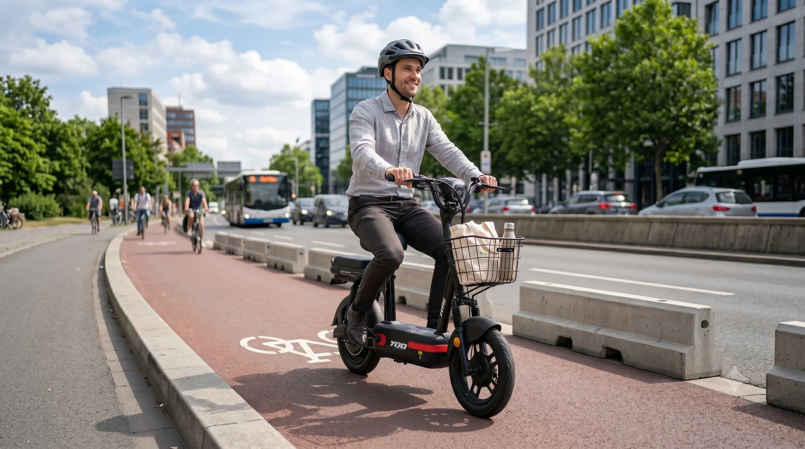 Bicicleta Elétrica Yoo Mobility Y-200 350w scaled