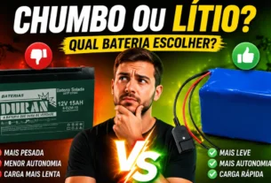bateria para-bicicleta elétrica