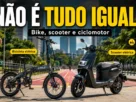 Diferença entre Bicicleta Elétrica, Scooter e Ciclomotor